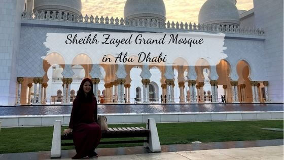 sheikh zayed grand mosque in Abu dhabi